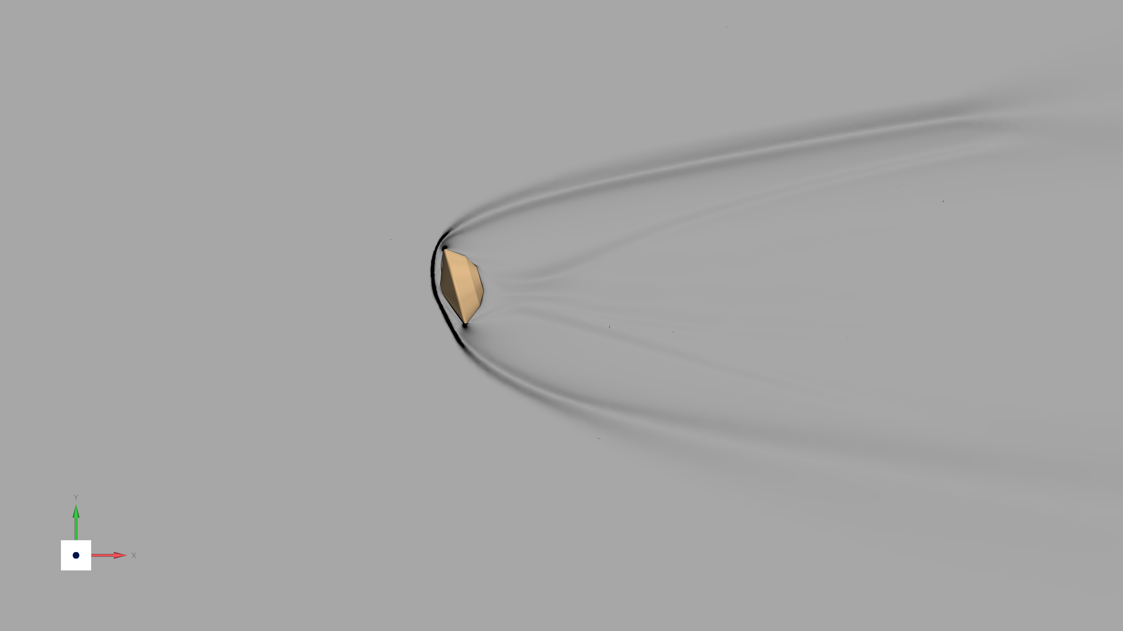 Capsule - Schlieren visualization